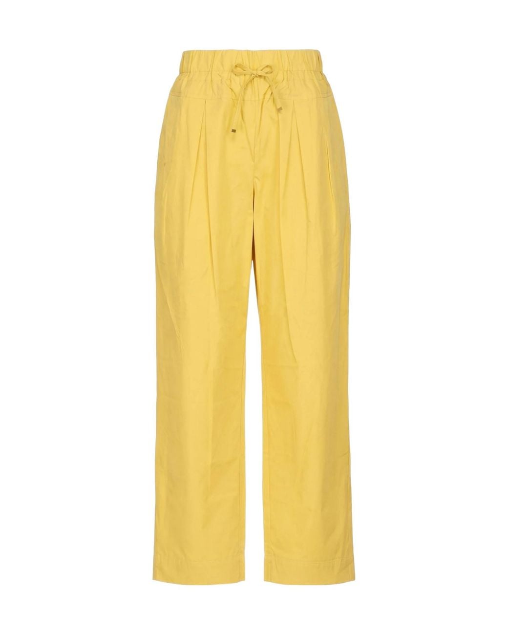 MAX&Co. Yellow Casual Trousers