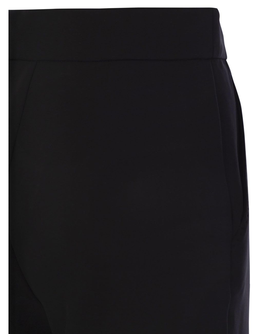 Max Mara Black Orlanda High-Waisted Slim Fit Trousers