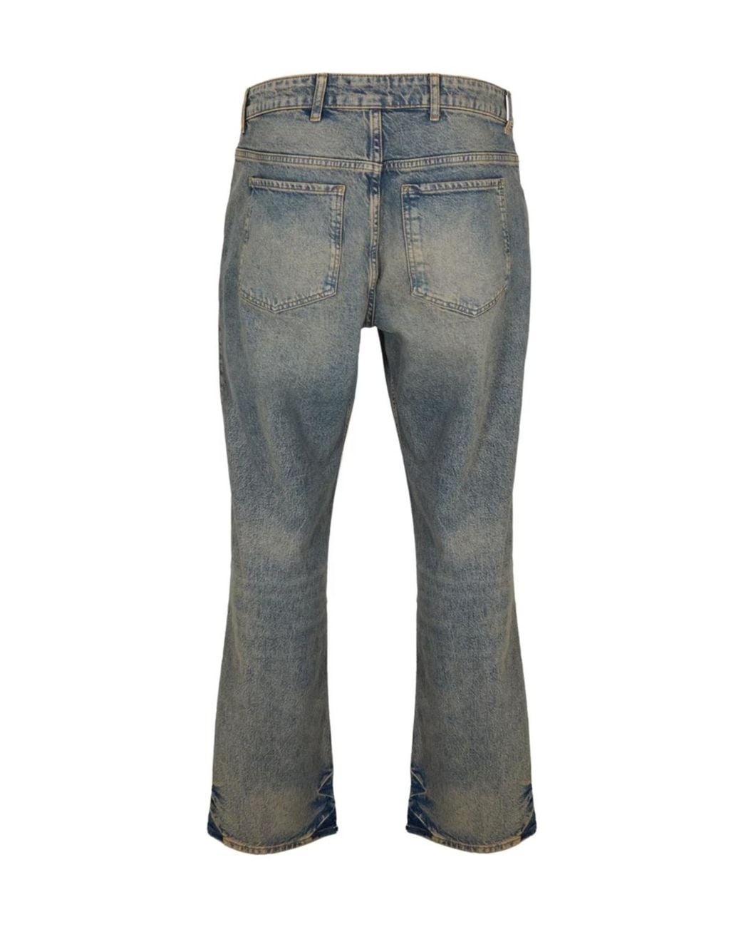 Represent Gray Straight Jeans for men