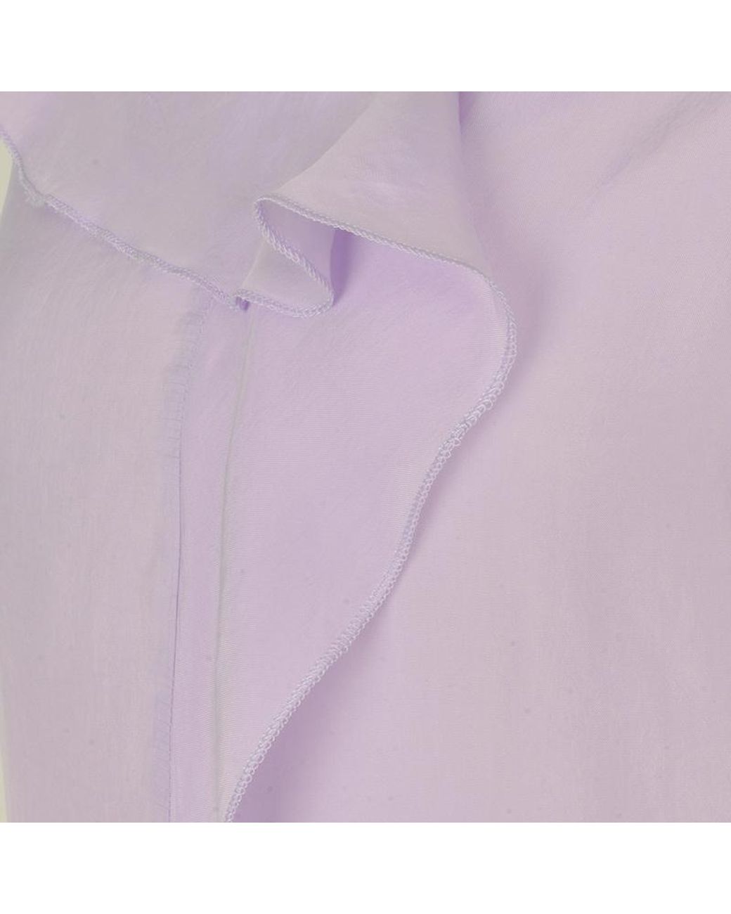 Armani Jeans Purple Ruffled T-Shirt
