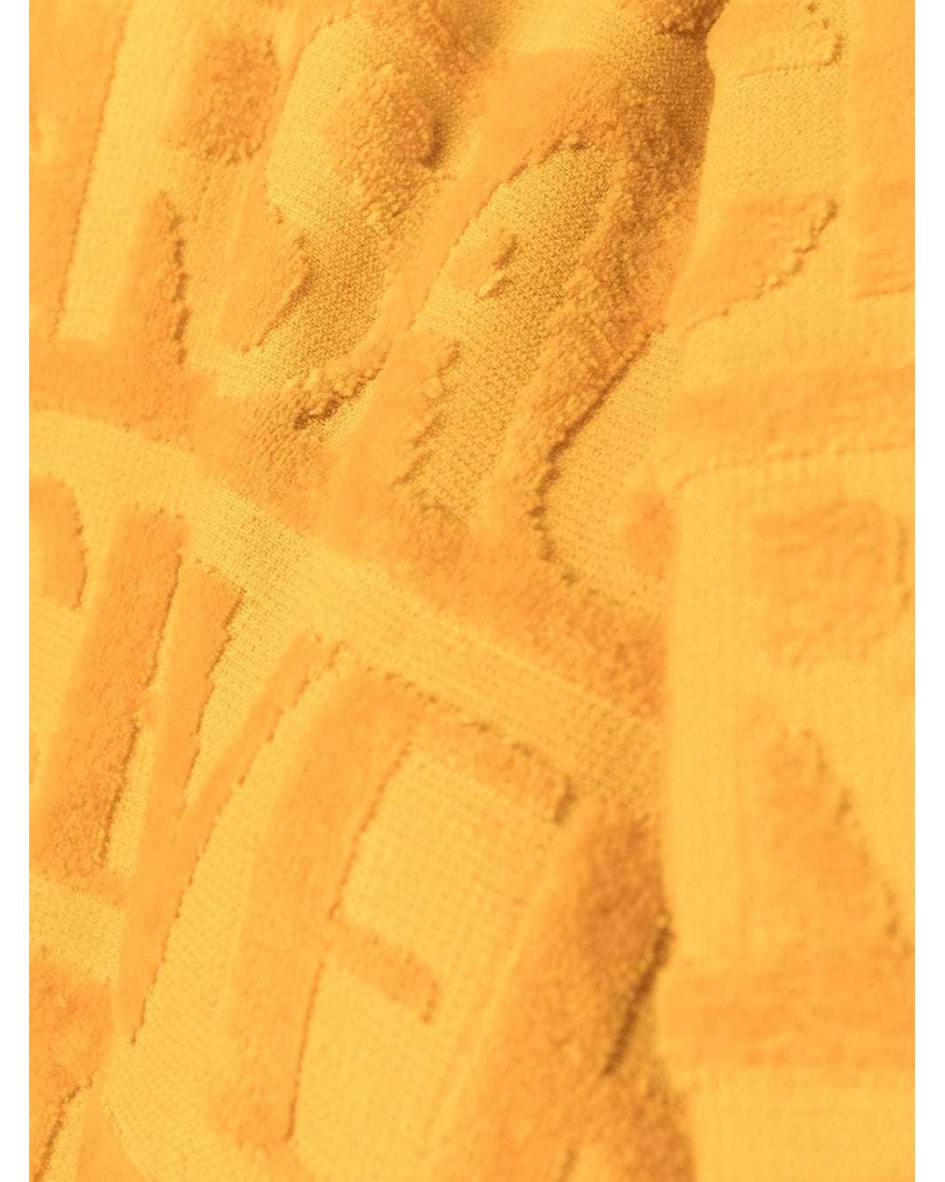 Versace Yellow I Love Baroque Belted Bathrobe for men
