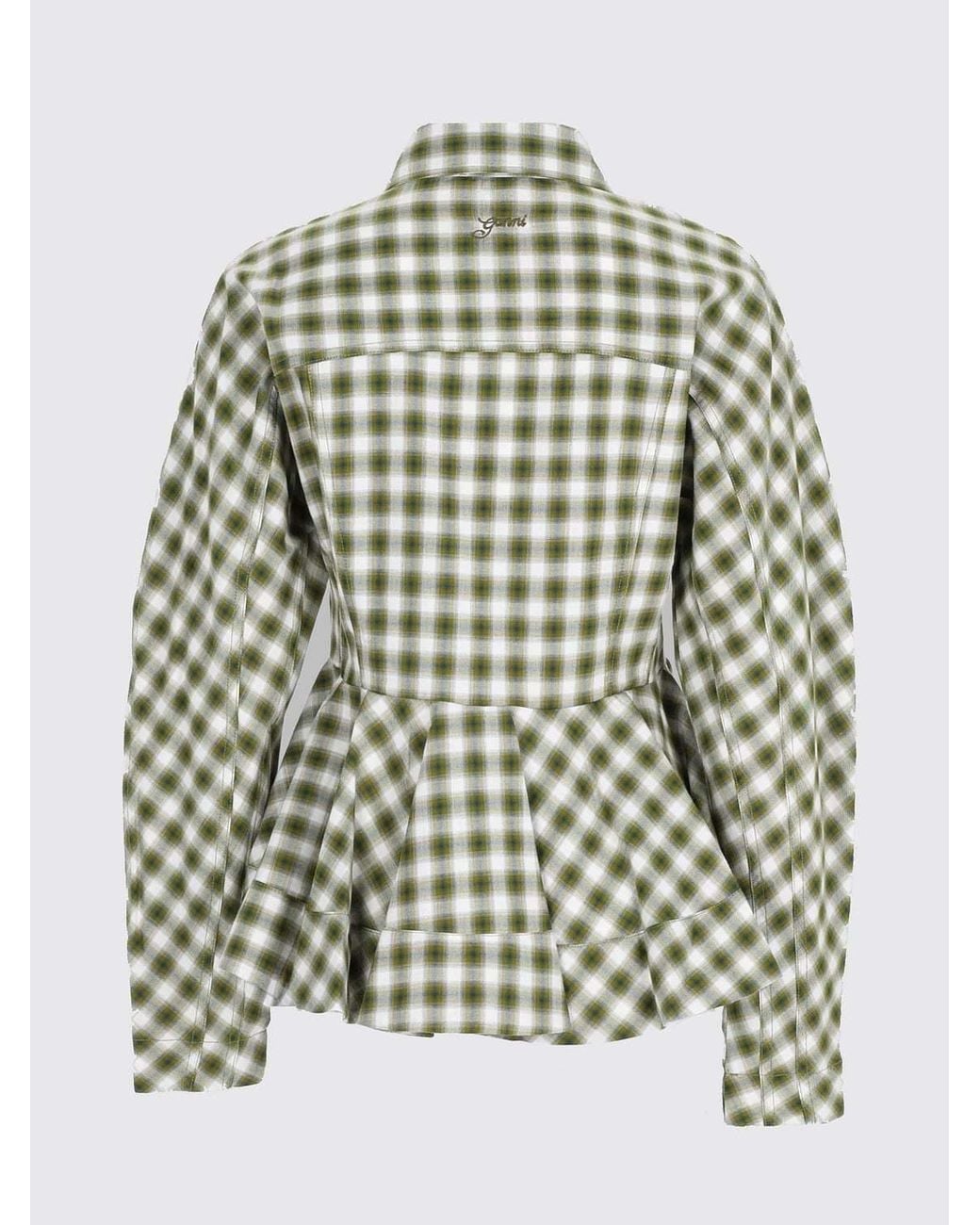 Ganni Multicolor Plaid Shirt