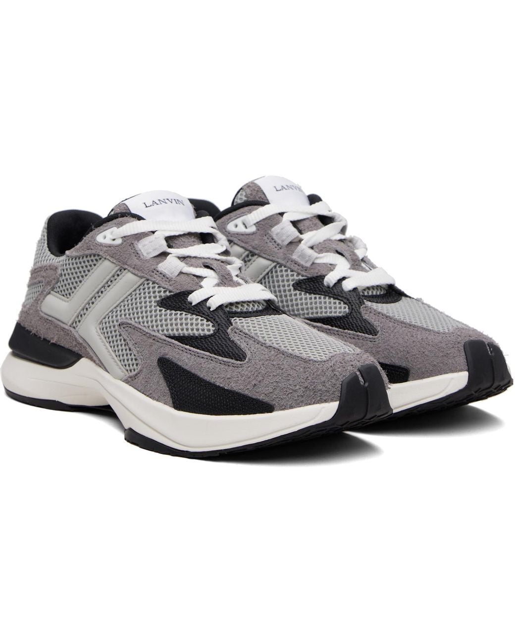 Lanvin Gray Jla Sneakers for men