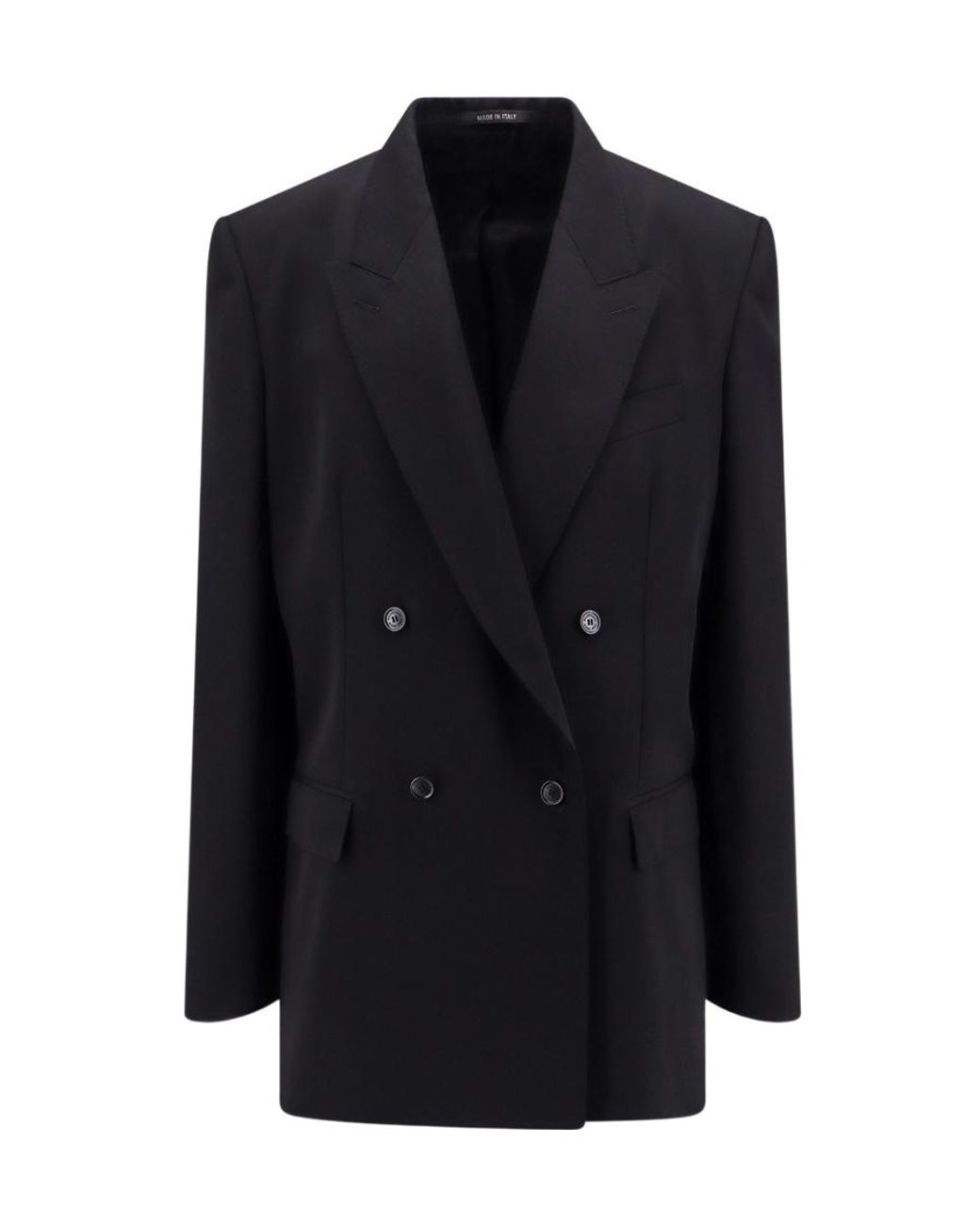 Balenciaga Blue Double-Breasted Jacket for men