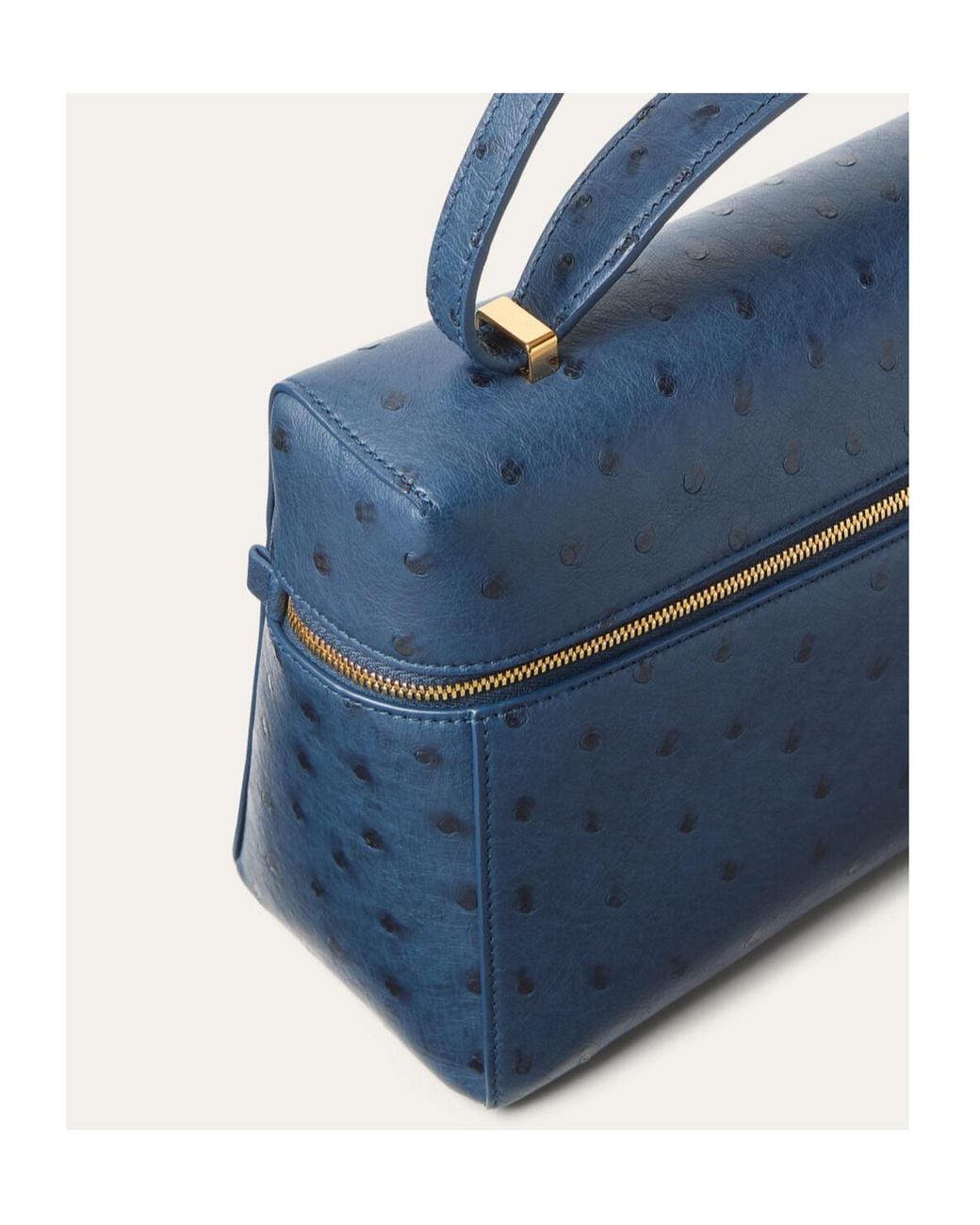 Loro Piana Blue Extra Bag L27 Shoulder Bag