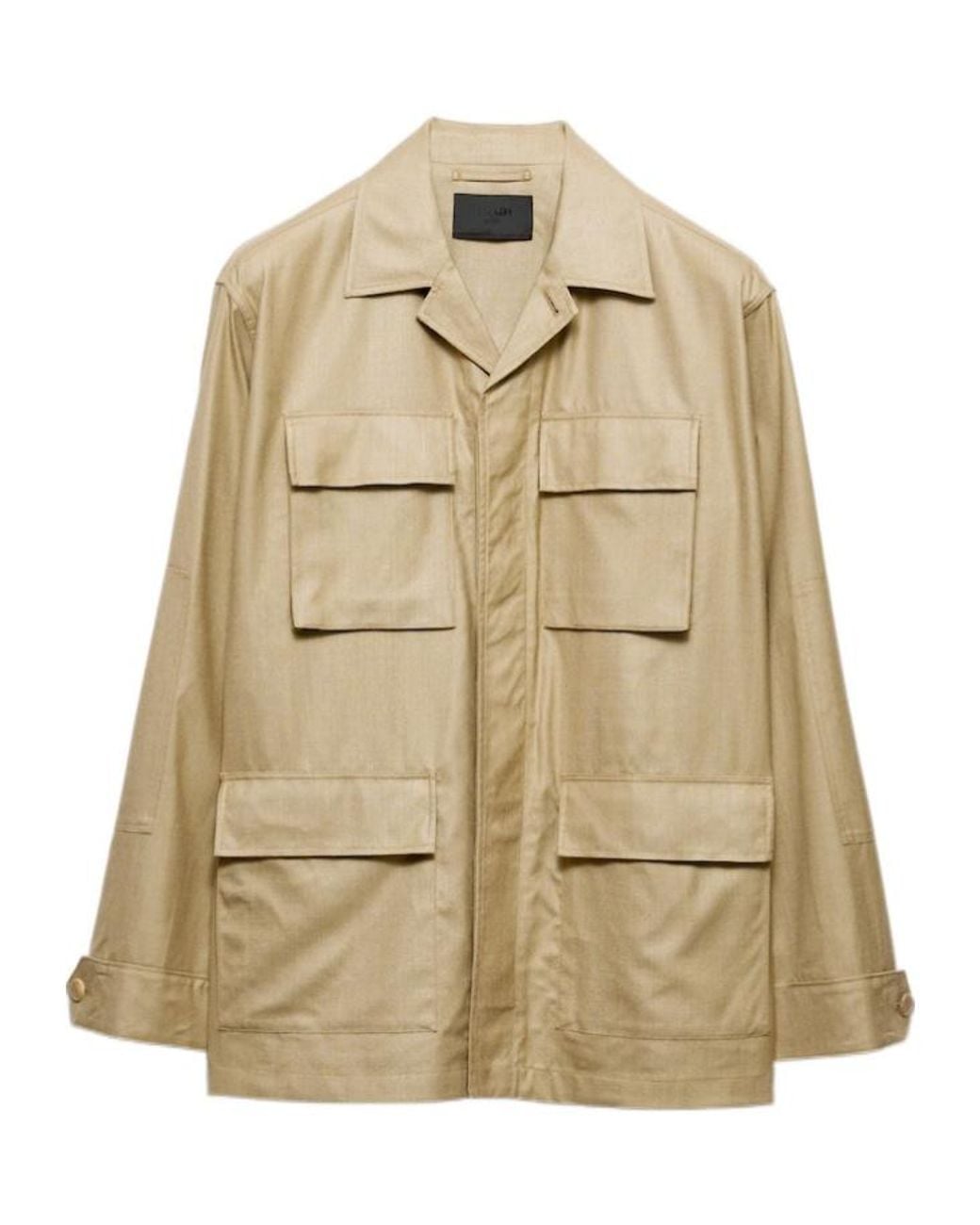 Prada Natural Silk Safari Jacket for men