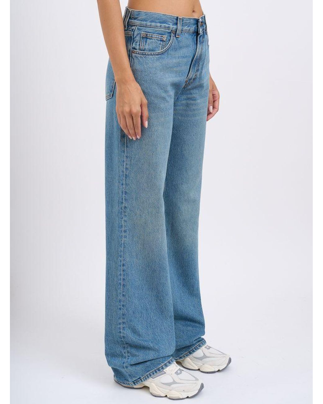 Haikure Blue Logo Jeans