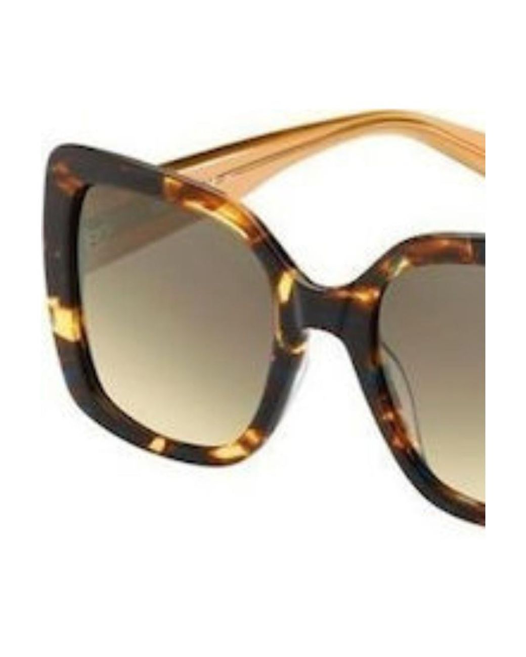 Max Mara Metallic Square Sunglasses