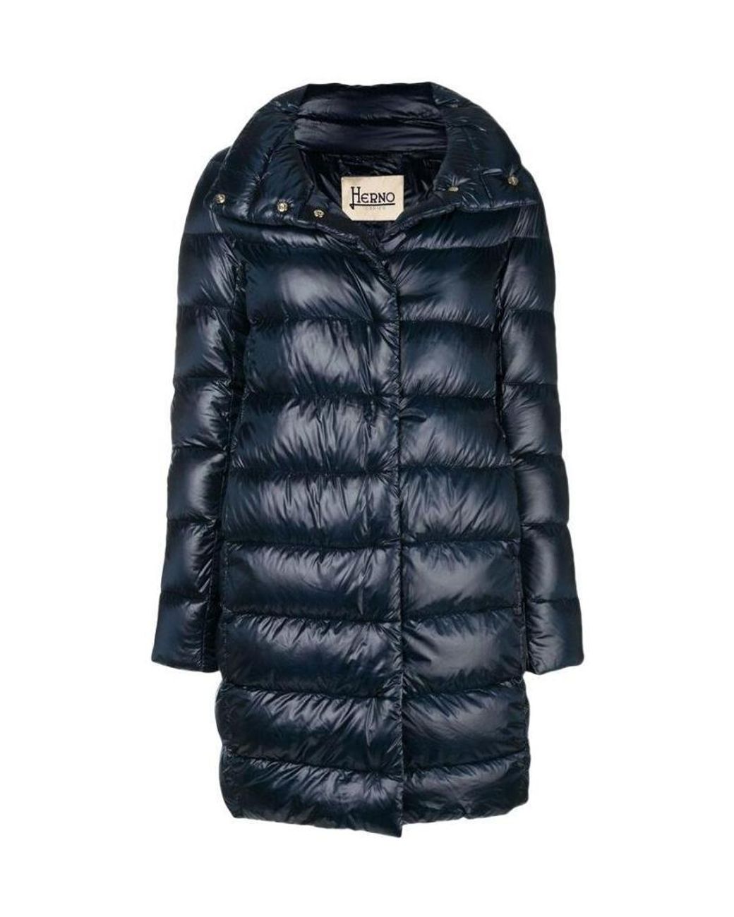 Herno Blue Feather Down Puffer Jacket