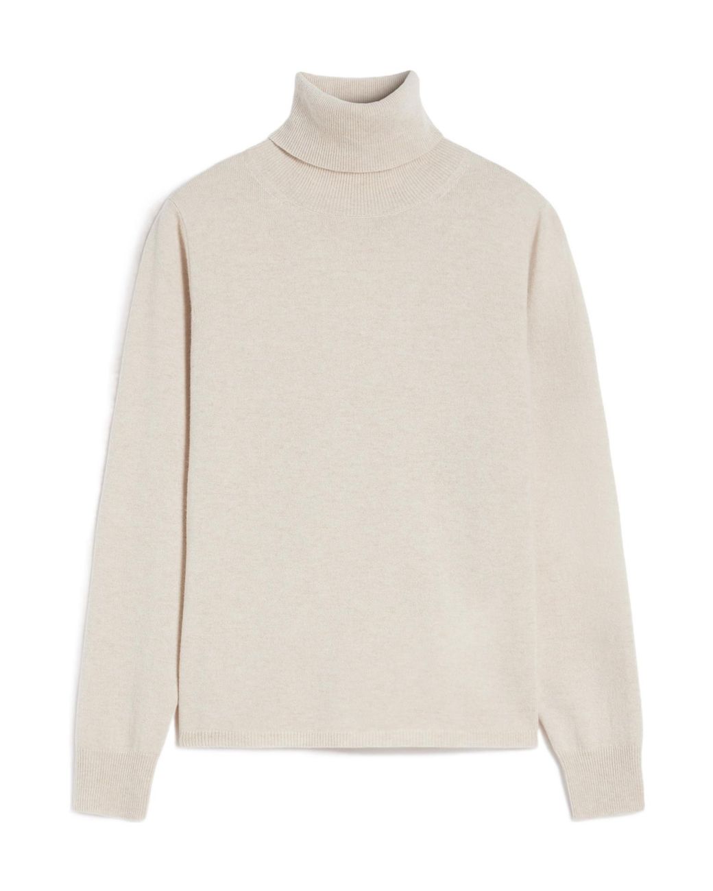 Max Mara White Studio Roll-Neck Knitted Jumper