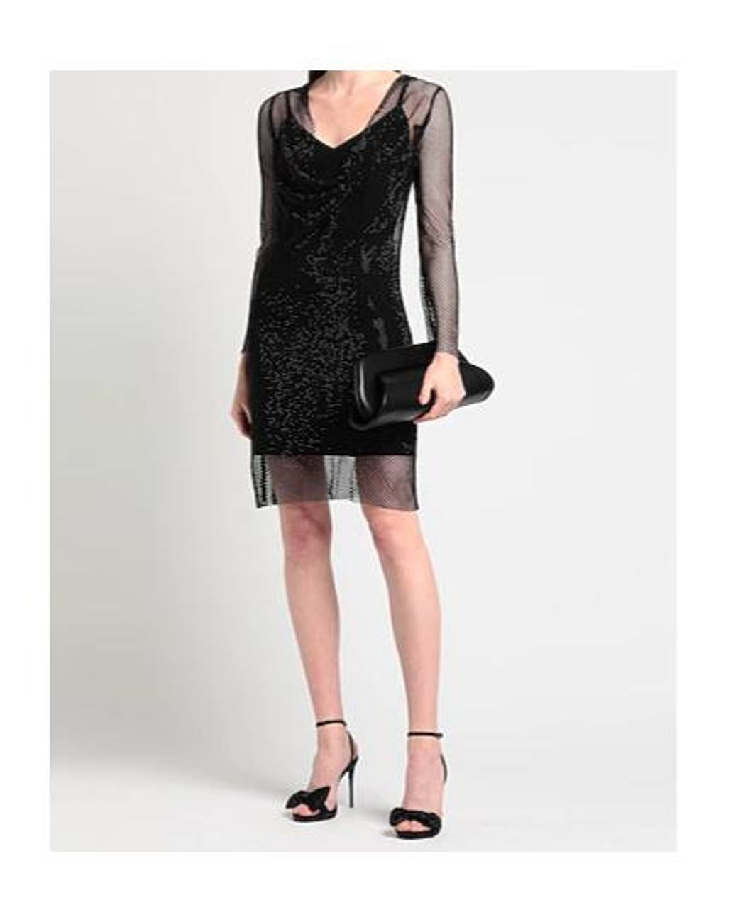 Max Mara Black Short Dresses