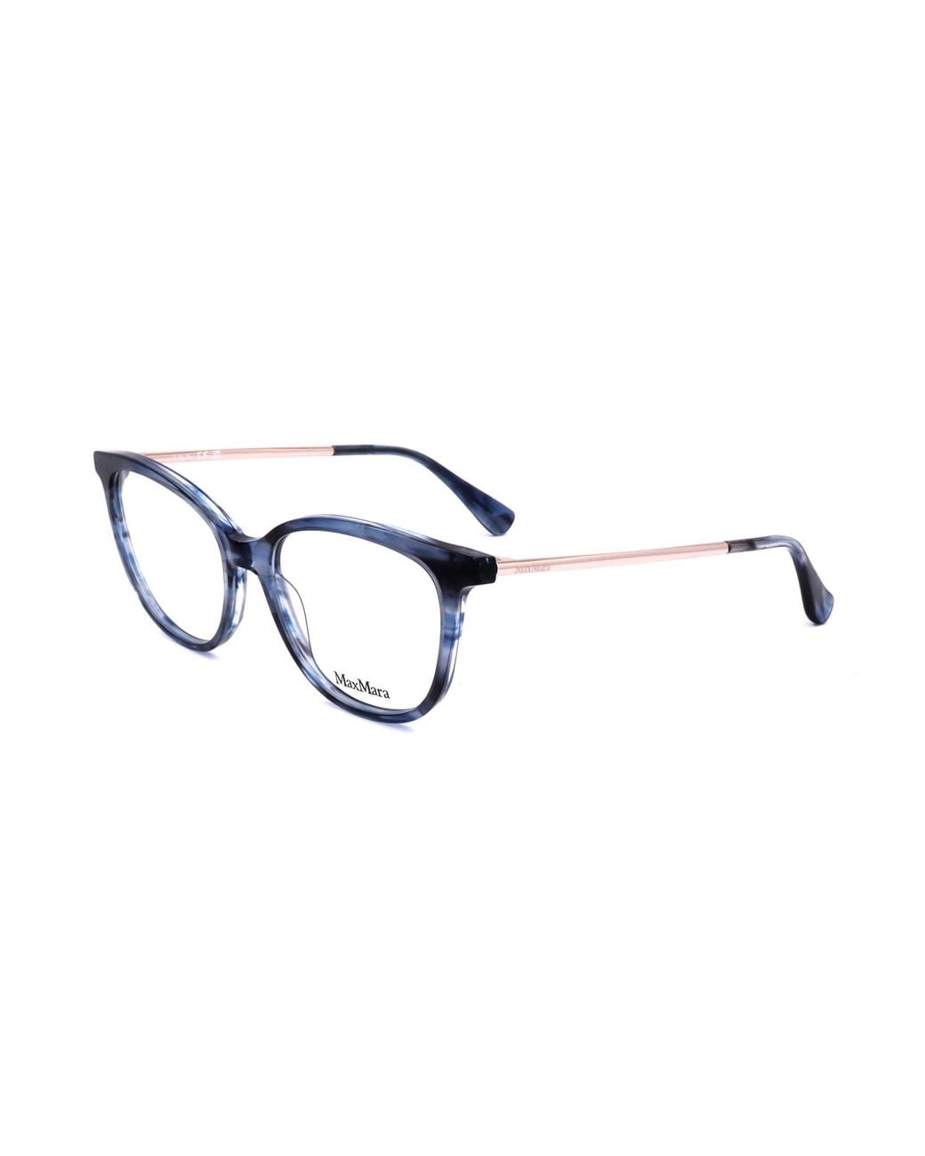 Max Mara Black Square Frame Glasses