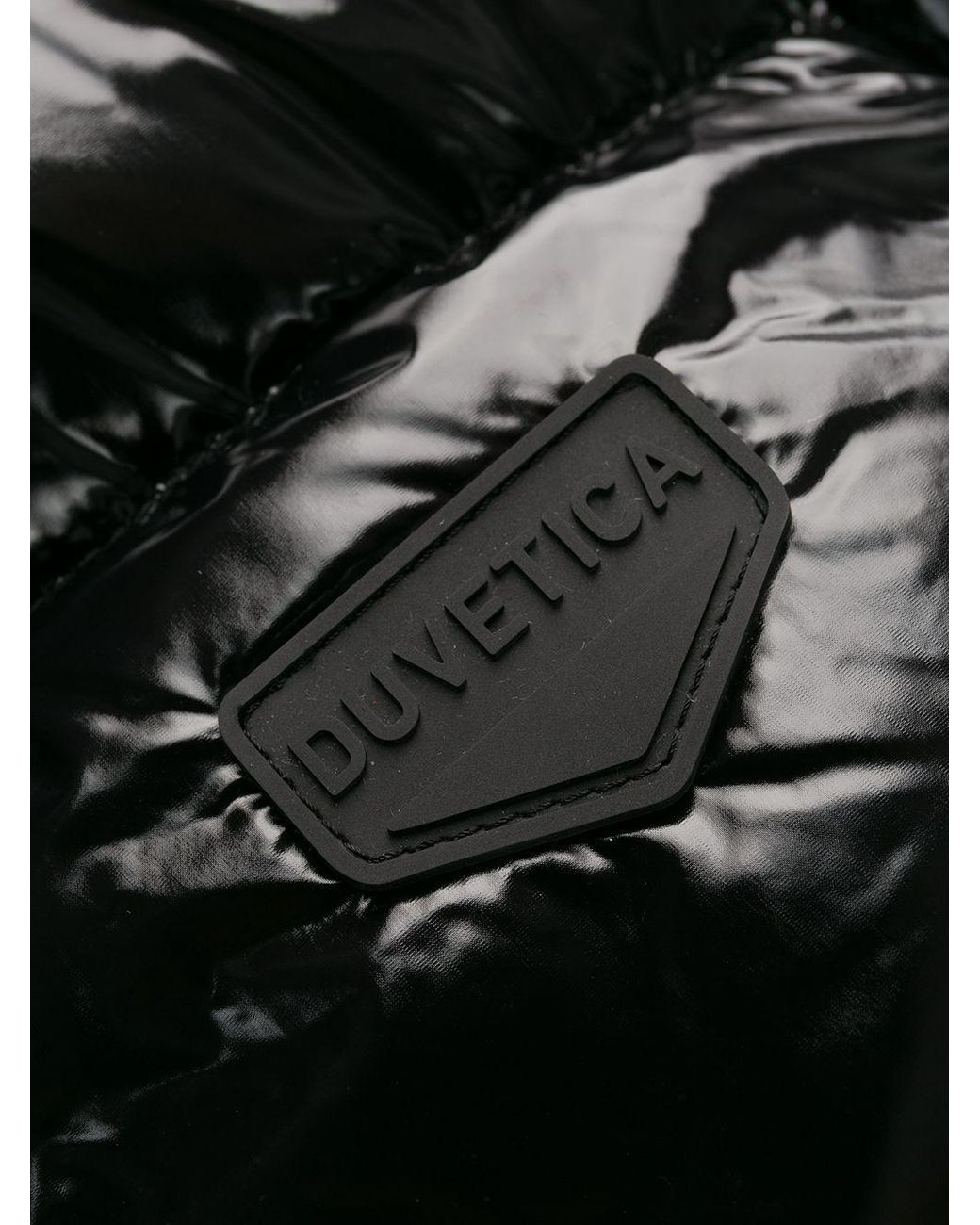 Duvetica Black Bellatrix Short Style Down Jacket