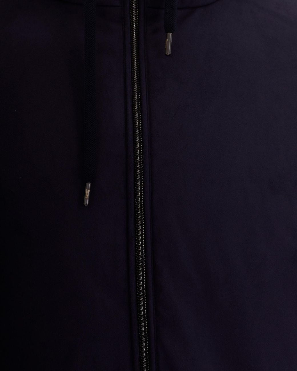 Herno Blue Zipped Hooded Jacket for men