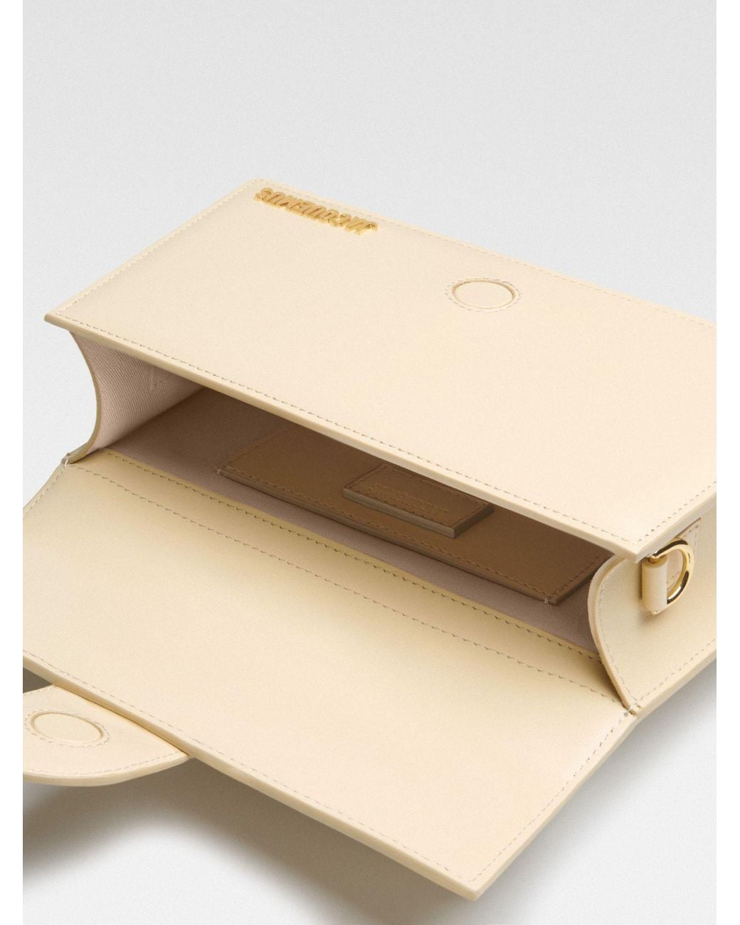 Jacquemus Natural The Large Bambino Crossbody Flap Bag