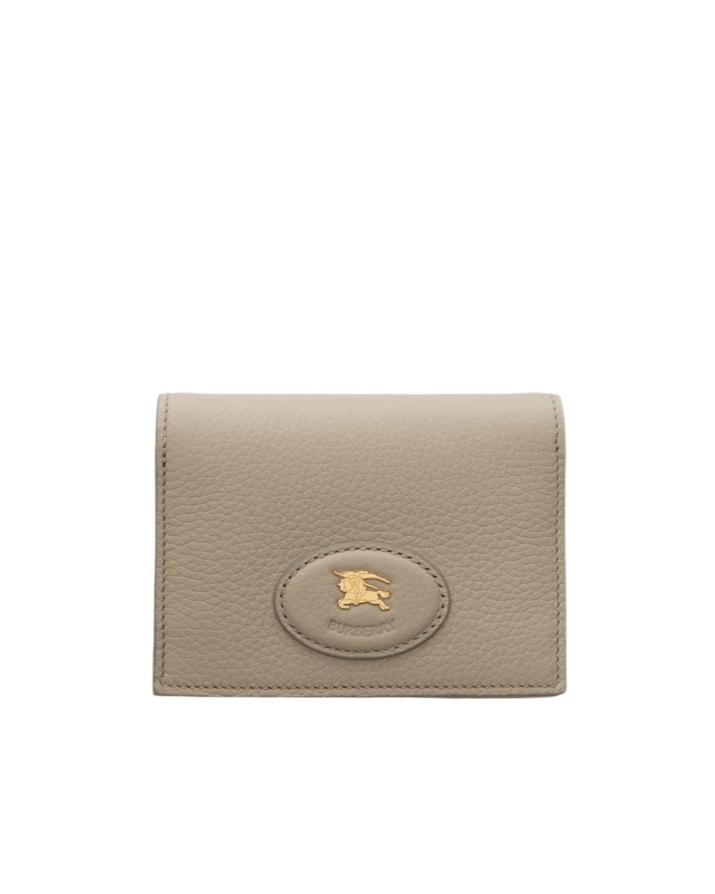 Burberry Natural Bloomsbury Folding Card Case