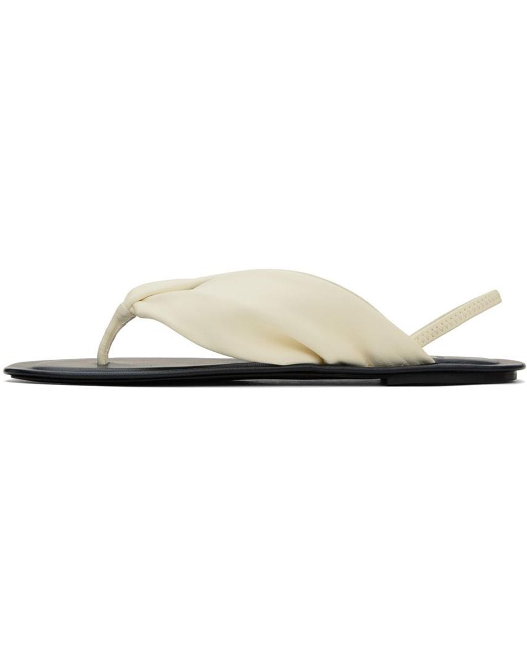 Loulou de Saison Multicolor Sahado Leather Slingback Sandals