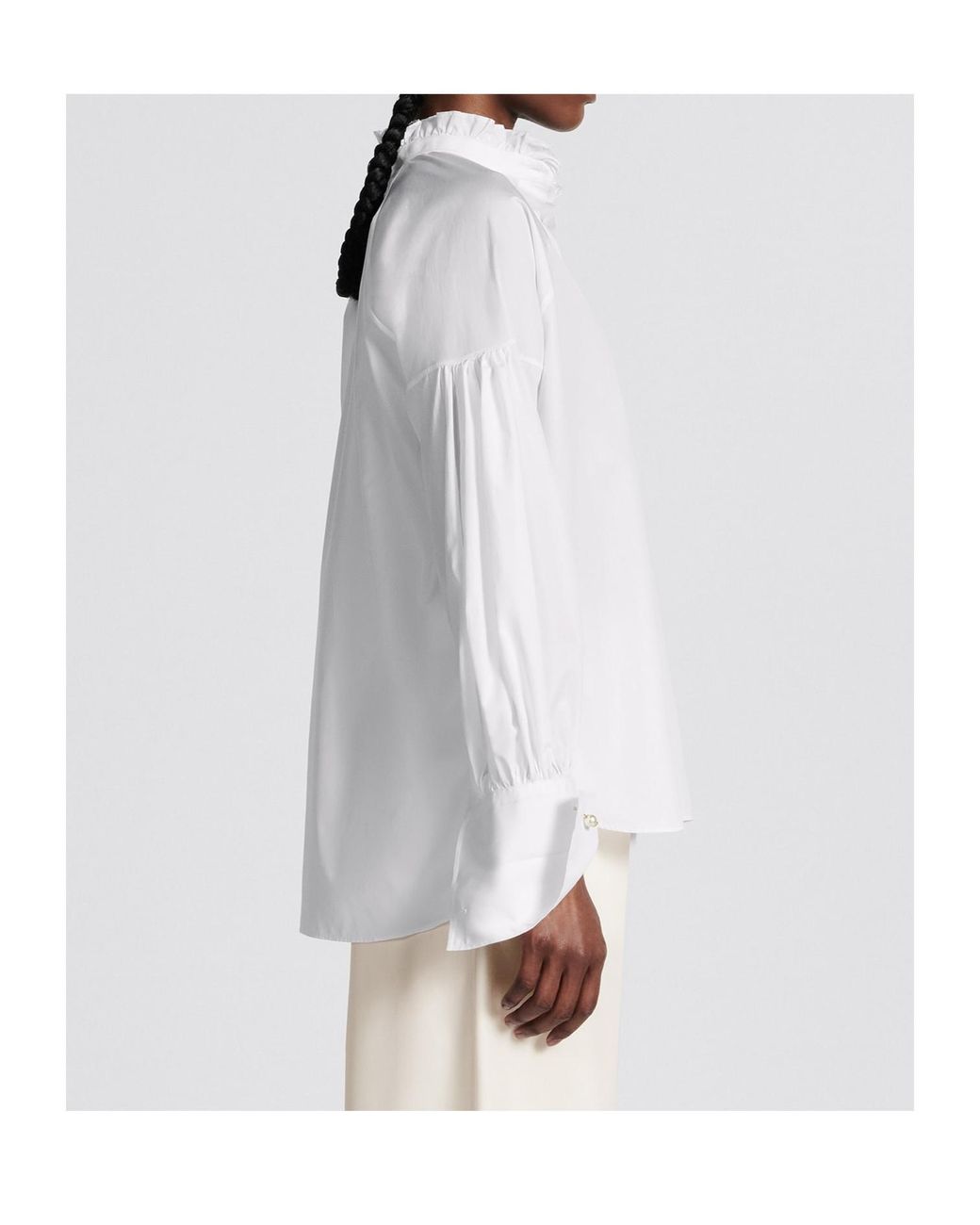 Dior White Blouse