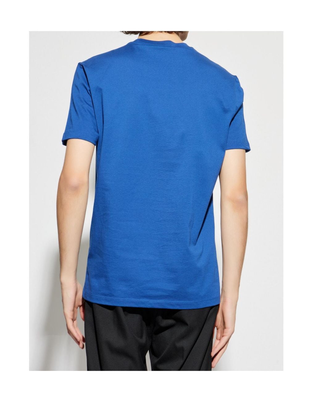 Versace Blue Medusa Crewneck T-Shirt for men