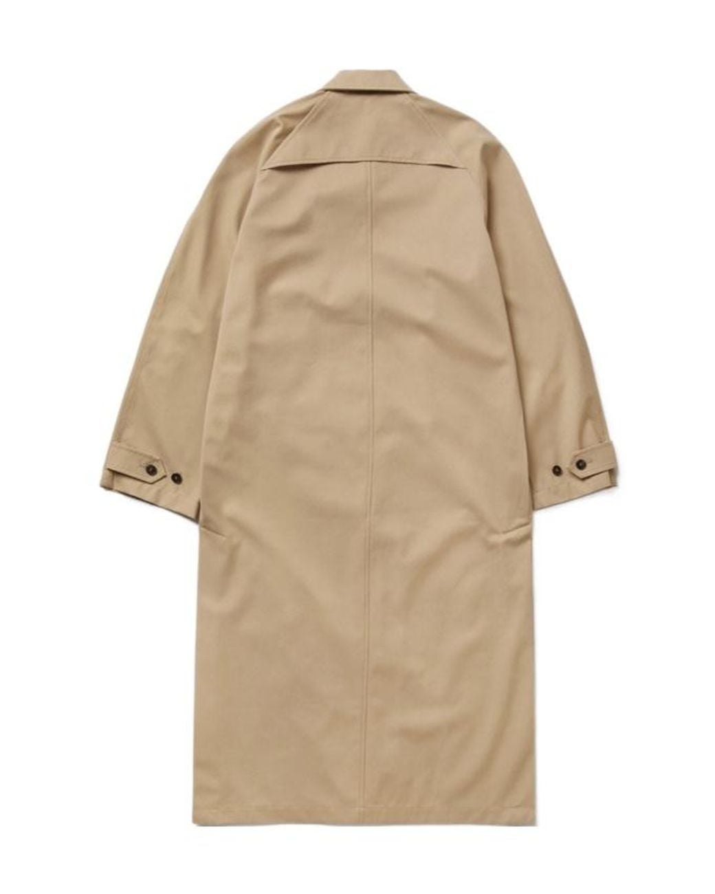 1989 STUDIO Natural Single-Breasted Coat for men