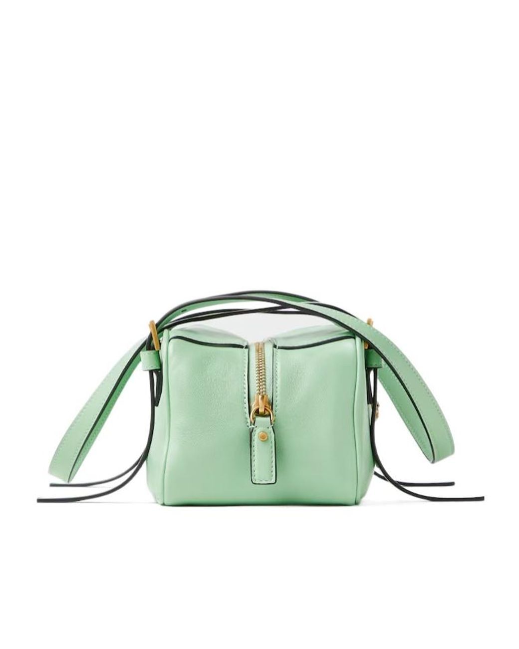 Versace Green Emblème Bowling Bag