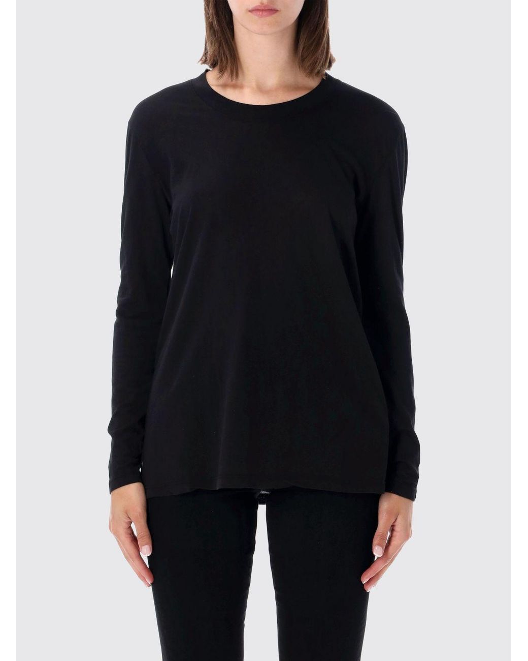 James Perse Black Long Sleeve T-Shirt