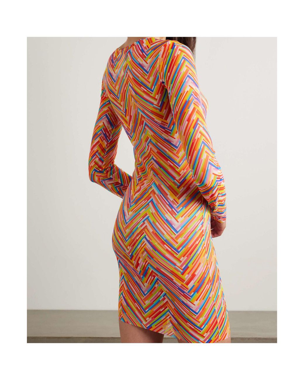 Missoni Gray Printed Mini Dress