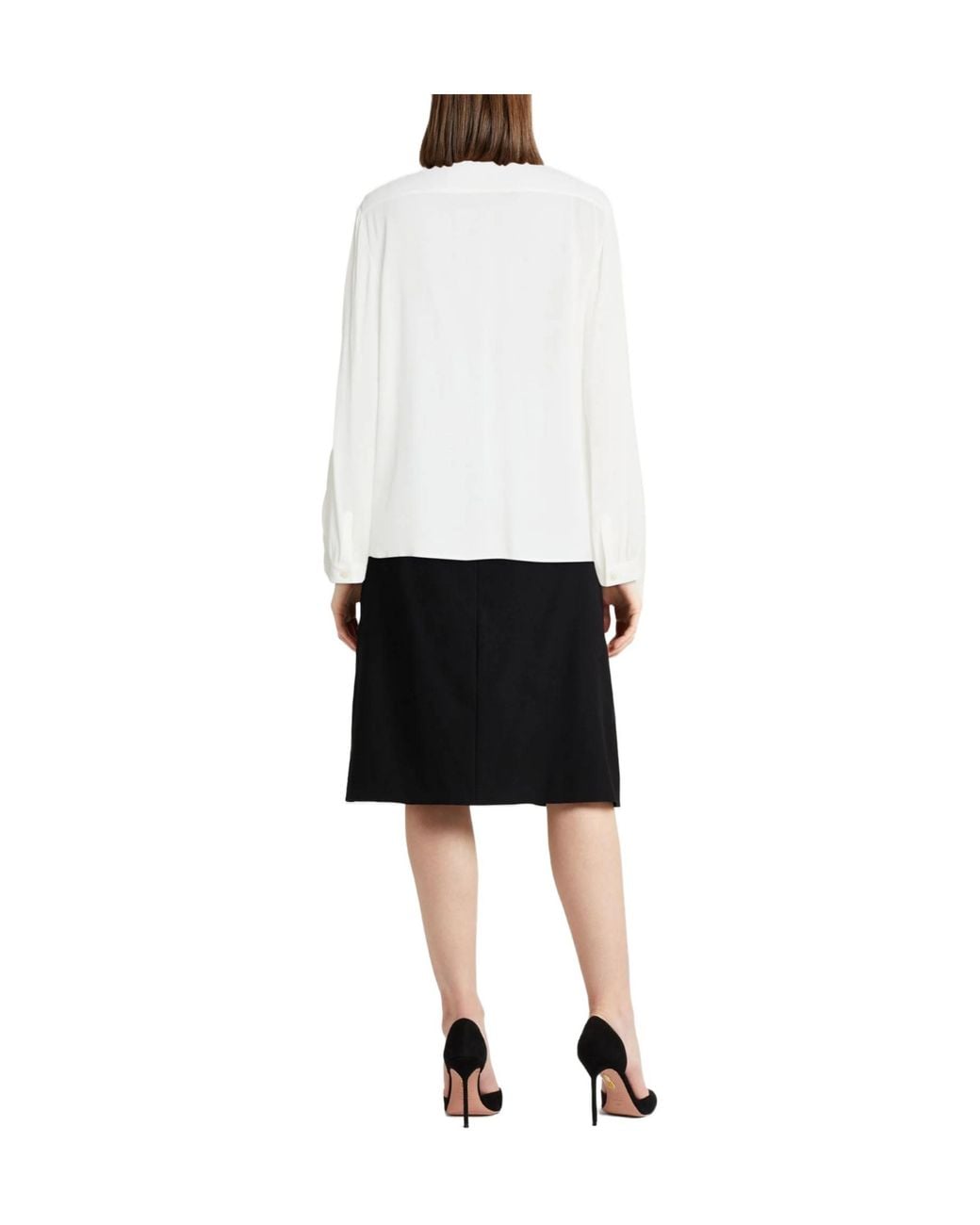 Tory Burch White Long-Sleeved Shirt