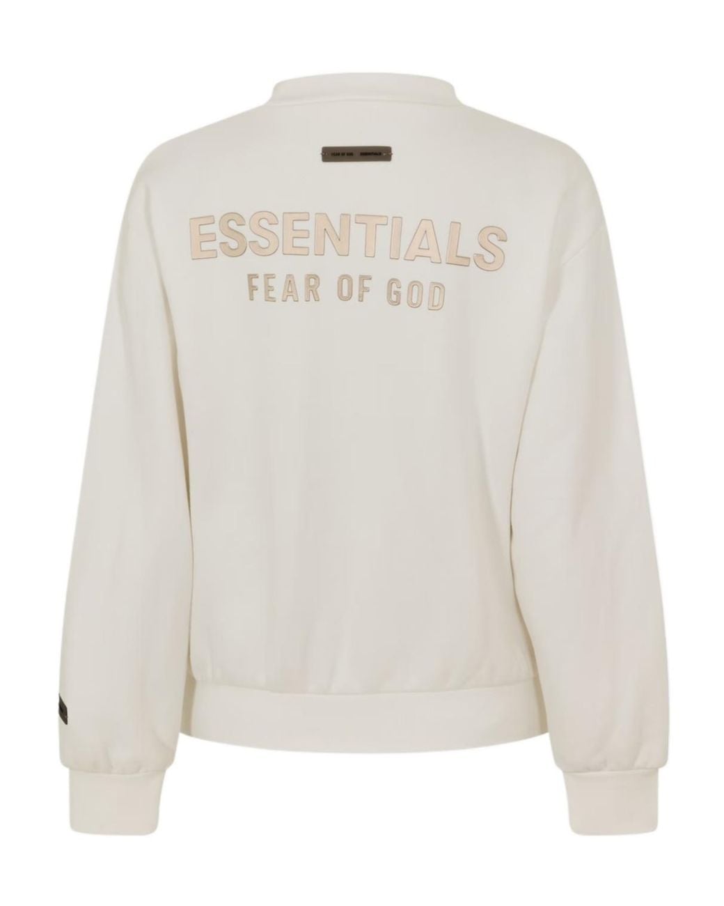 Fear Of God White Logo Patch Sweatshirt