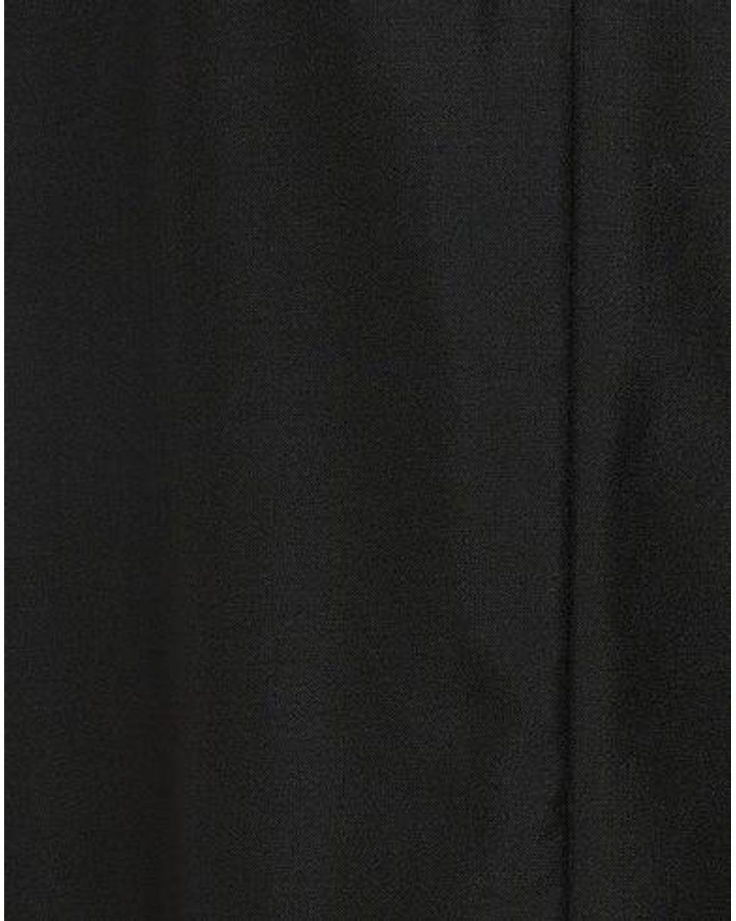 Tory Burch Black Refreshing Wool Umbrella Skirt