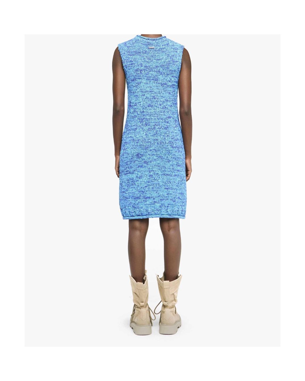 J.W. Anderson Blue Jw Anderson Space Dye Mini Dress