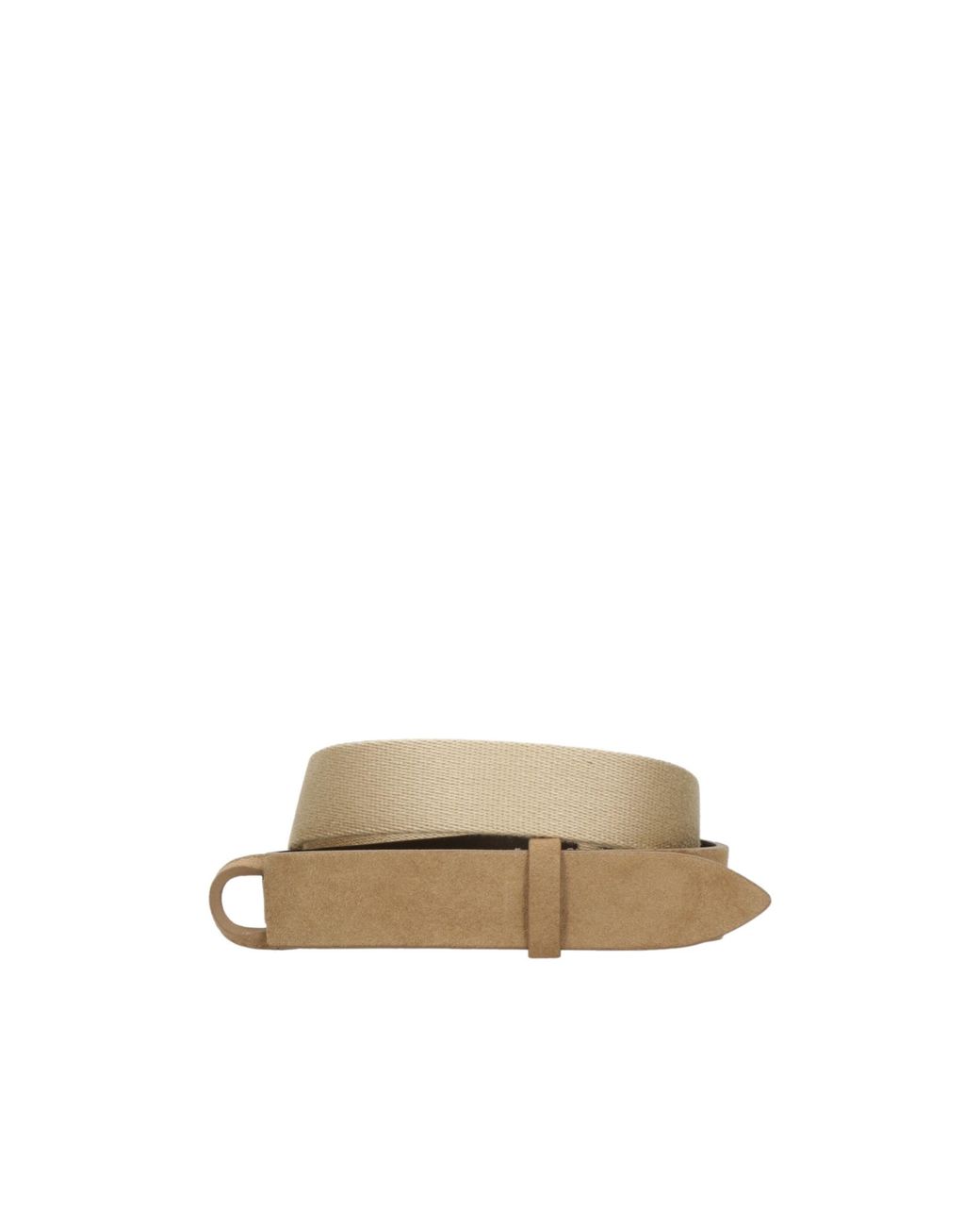 Orciani Natural Nobuckle Belts for men