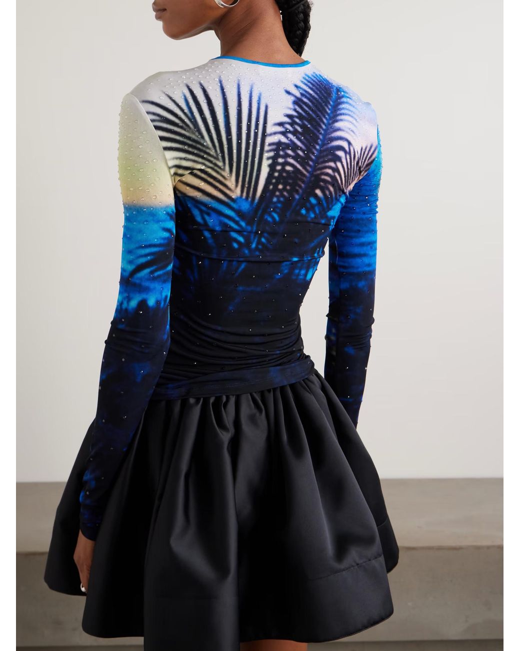 Rabanne Blue Haut Printed T-Shirt