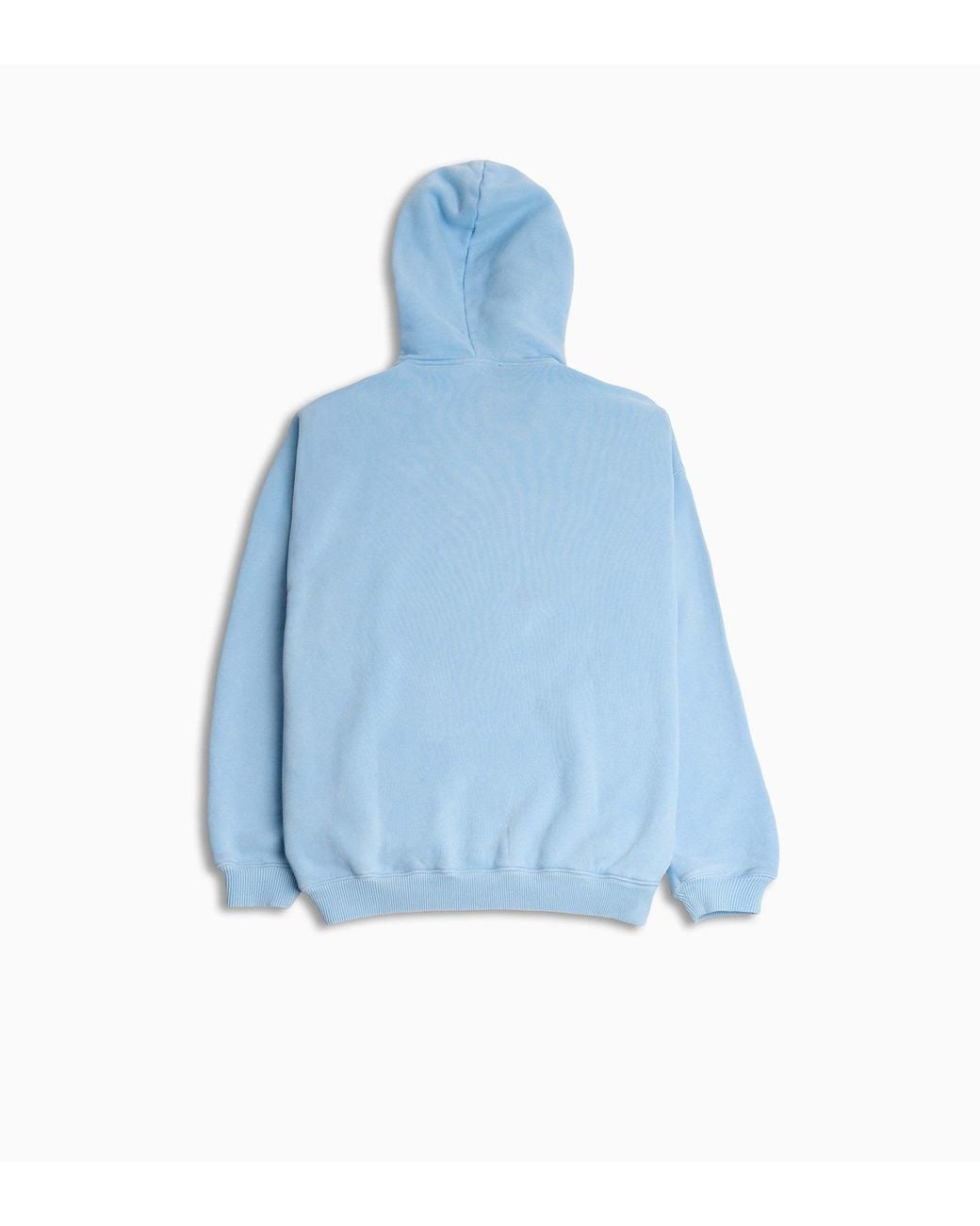 Represent Blue Western Initial Embroidered Hoodie for men