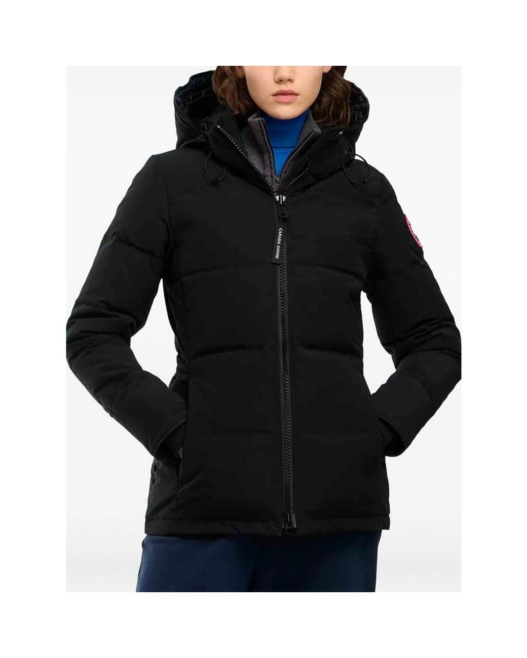 Canada Goose Blue Chelsea Front-Zip Hooded Parka