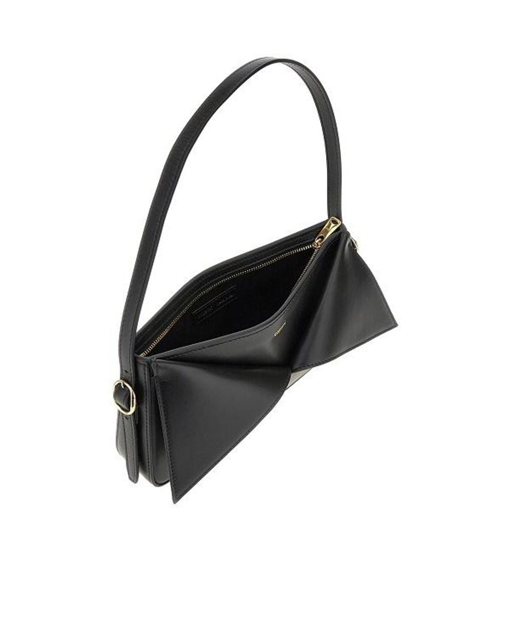 Coperni Black Belt Baguette Small Shoulder Bag