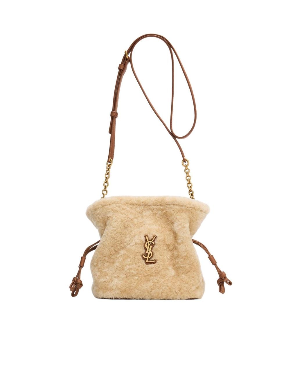 Saint Laurent Metallic Jamie Mini Shoulder Bag