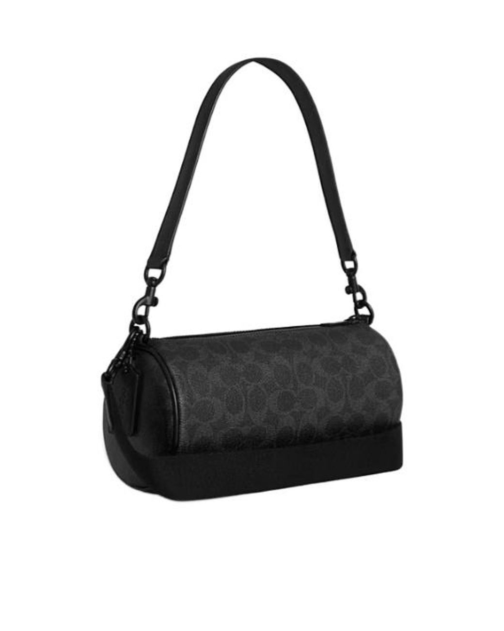 COACH Black Andre Barrel Bag 24 for men