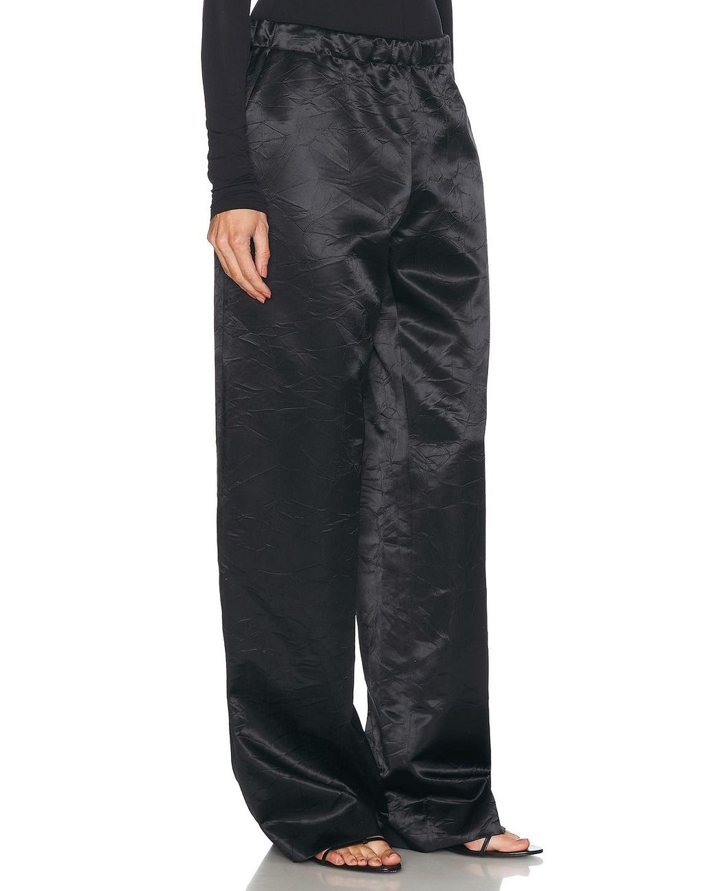 Givenchy Black Straight Leg Trouser