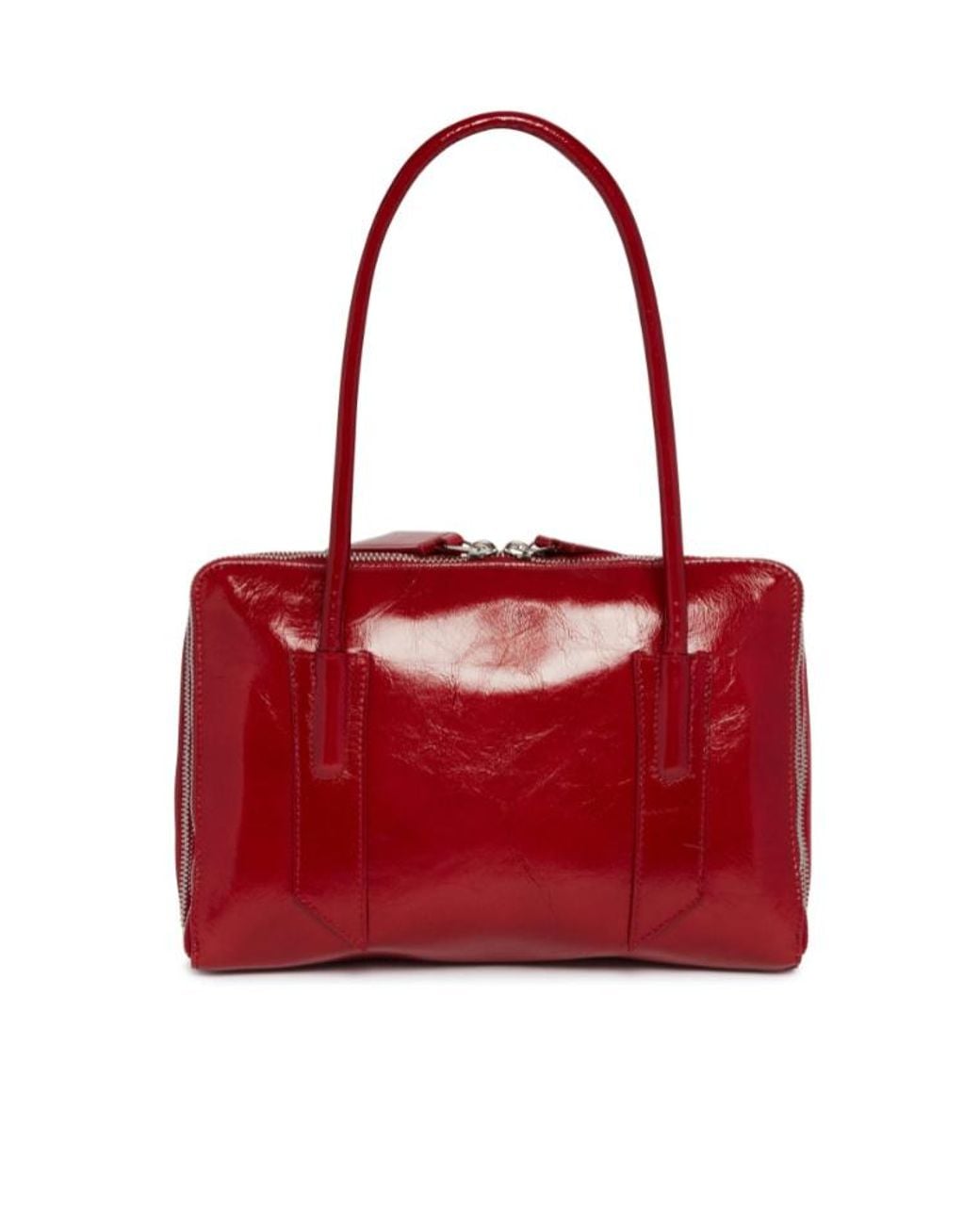 The Attico Red The Laltra Di Milano Shoulder Bag
