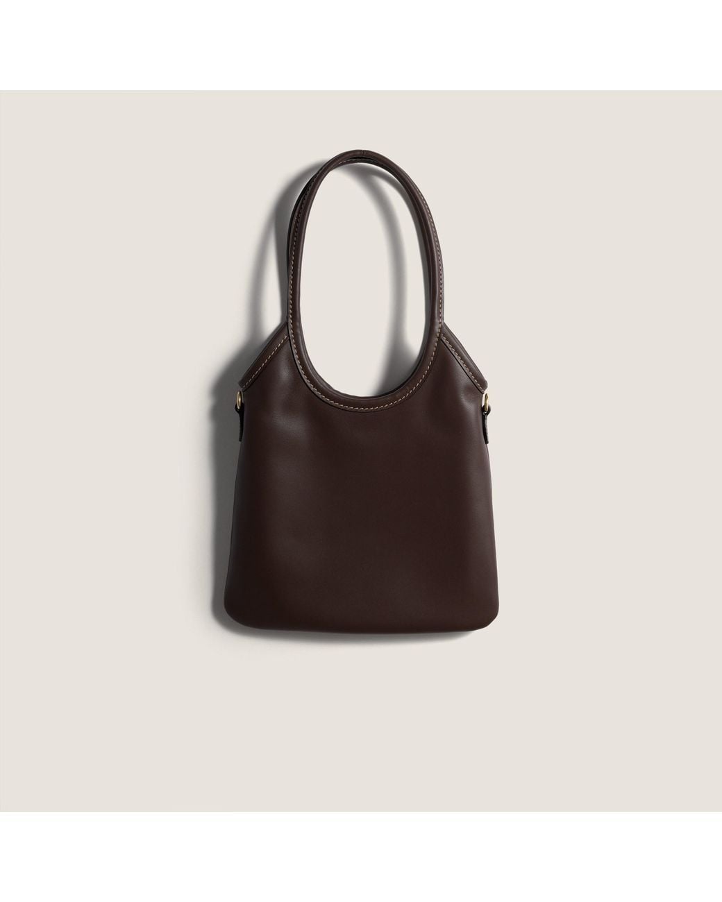 Miu Miu Brown Ivy Leather Handbag