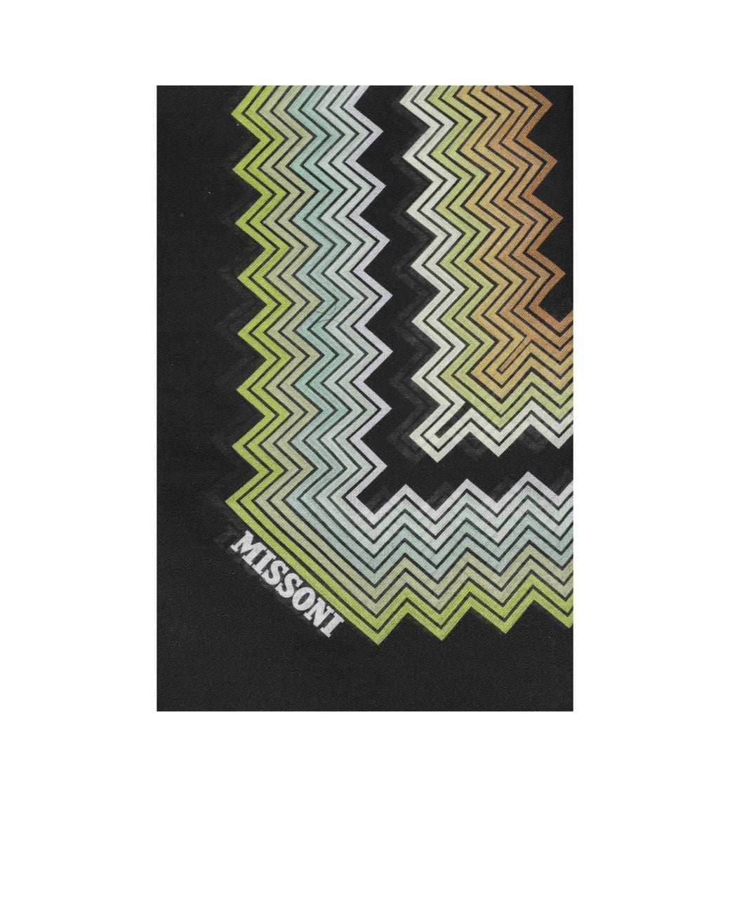Missoni Green Printed Scarf