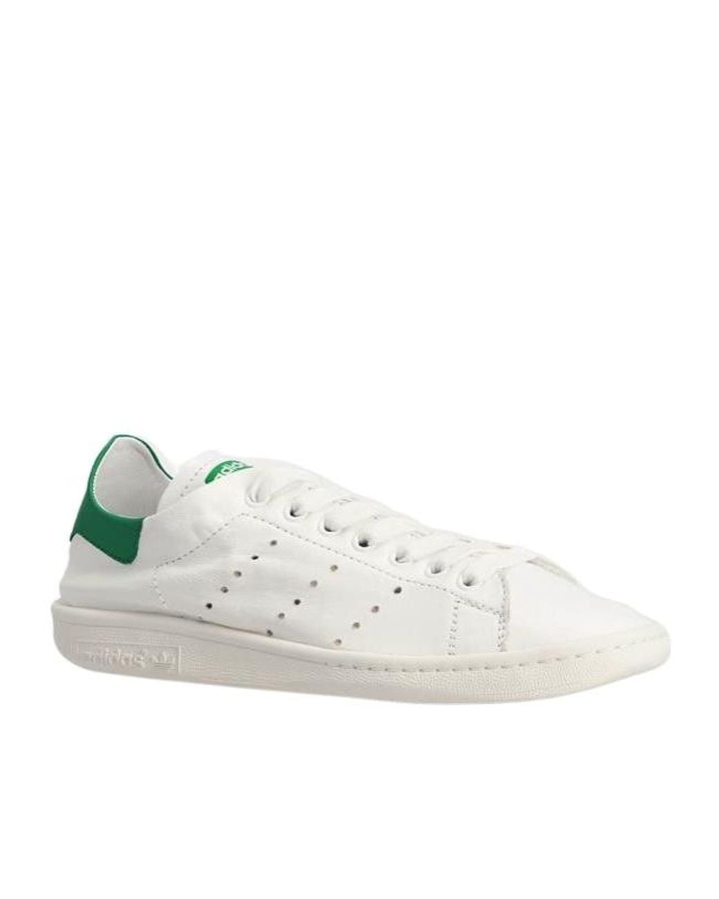 Balenciaga White Stan Smith Lace-Up Sneakers