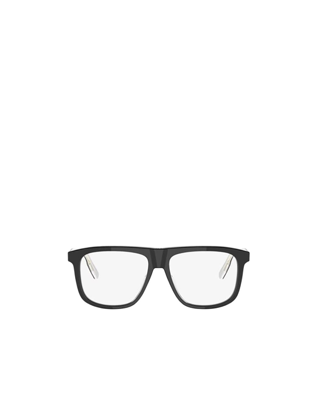 Dior White Eyewear Square Frame Glasses