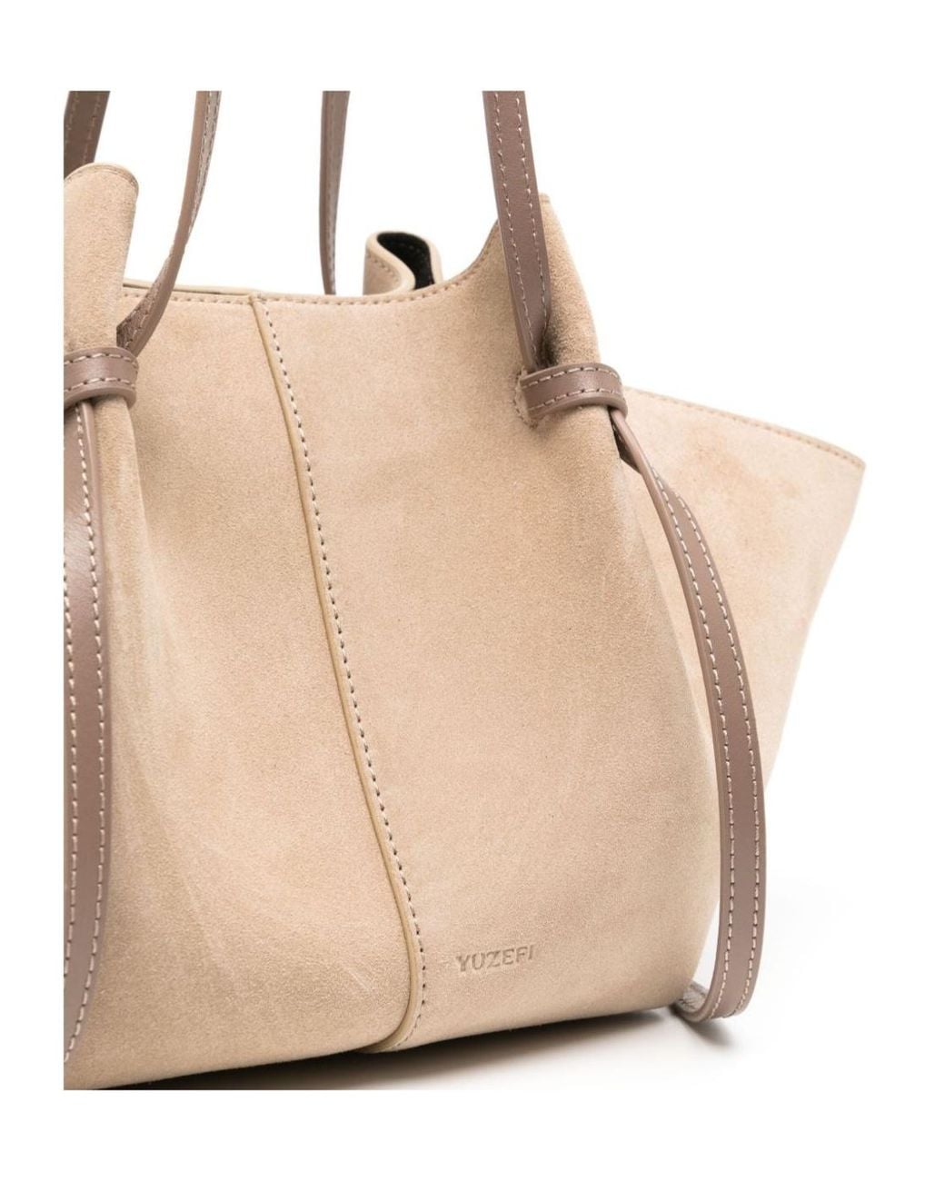 Yuzefi Natural Double-Handle Shoulder Bag