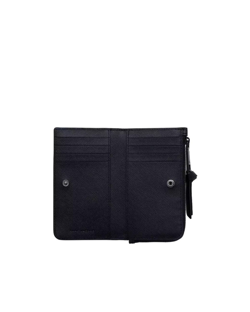 Marc Jacobs Black The Utility Snapshot Dtm Slim Wallet