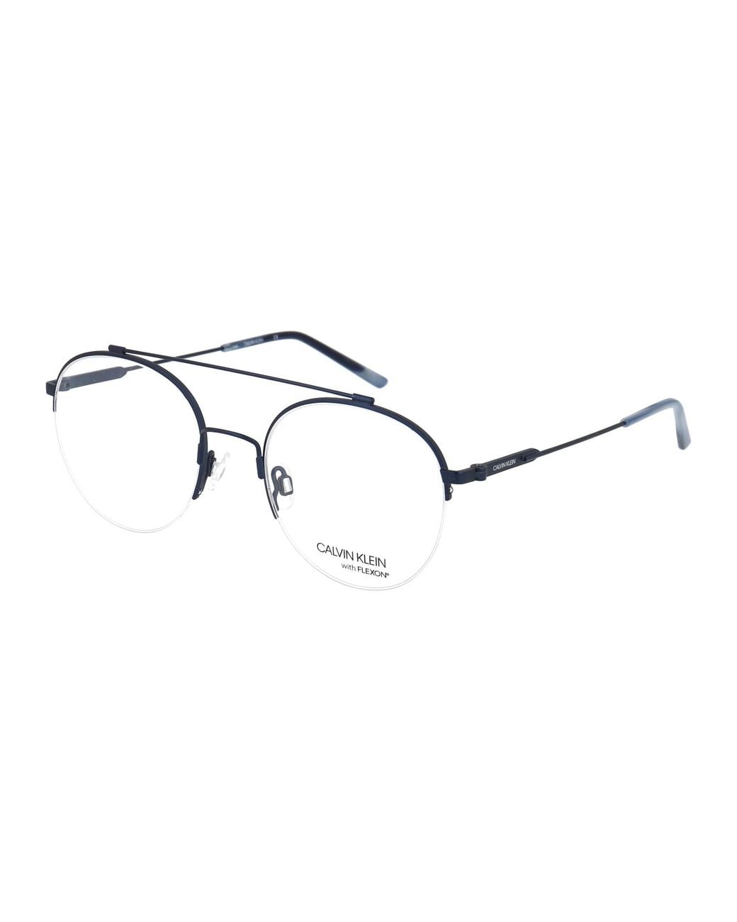 Calvin Klein Metallic Ultra-Fine Half-Frame Flat Mirror for men