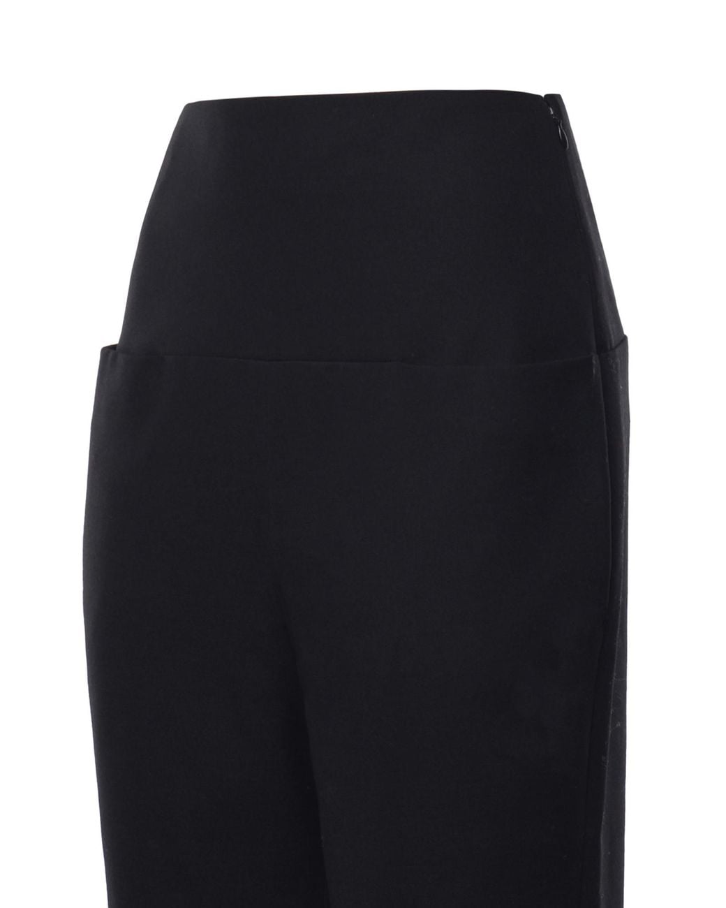 Alaïa Black Alaïa High-Waist Wide-Leg Pants