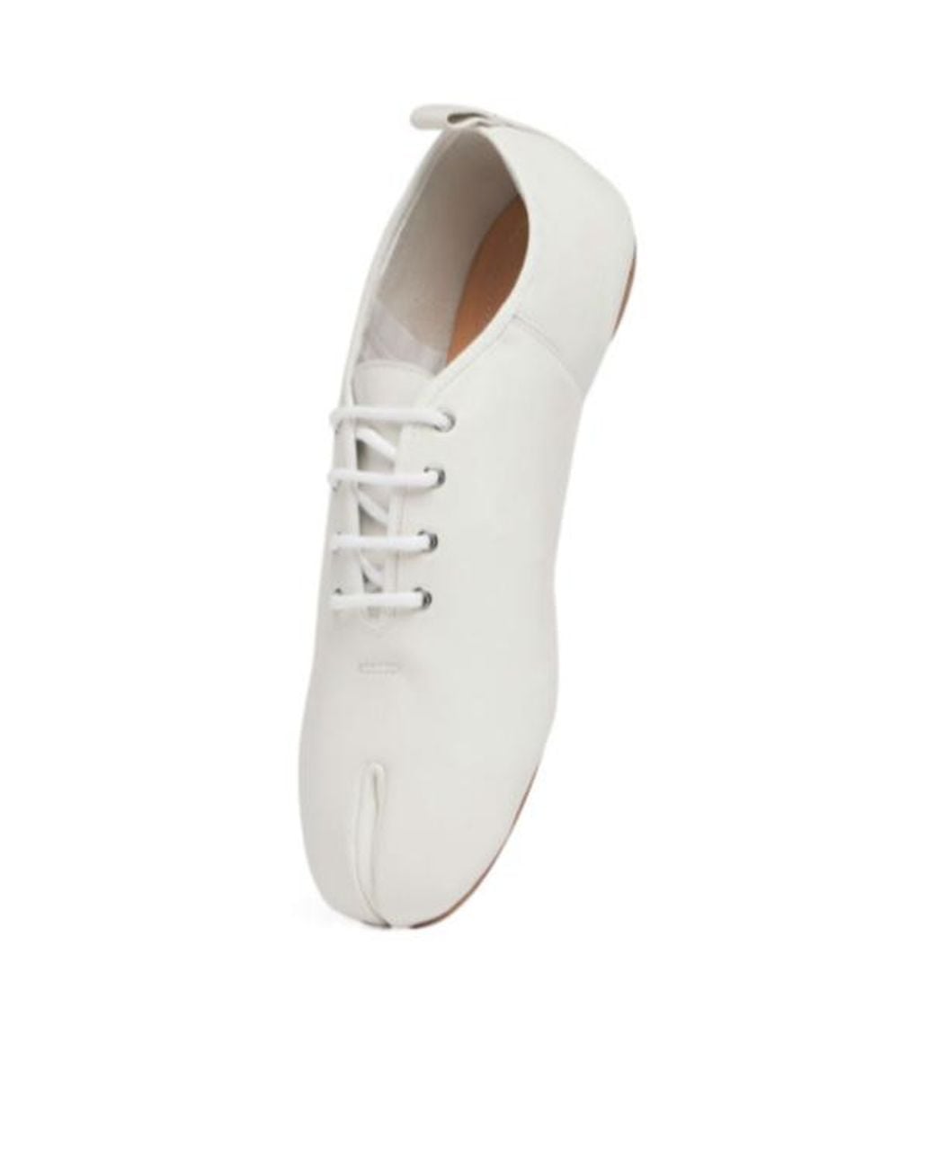 Maison Margiela White Tabi Jazz Lace-Up