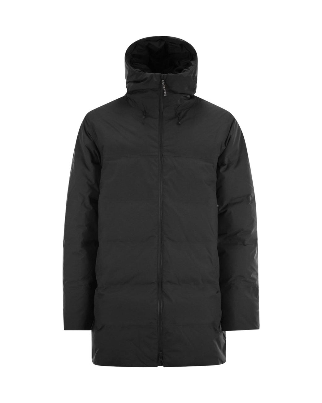 Patagonia Black Jackson Glacier Hooded Padded Parka for men
